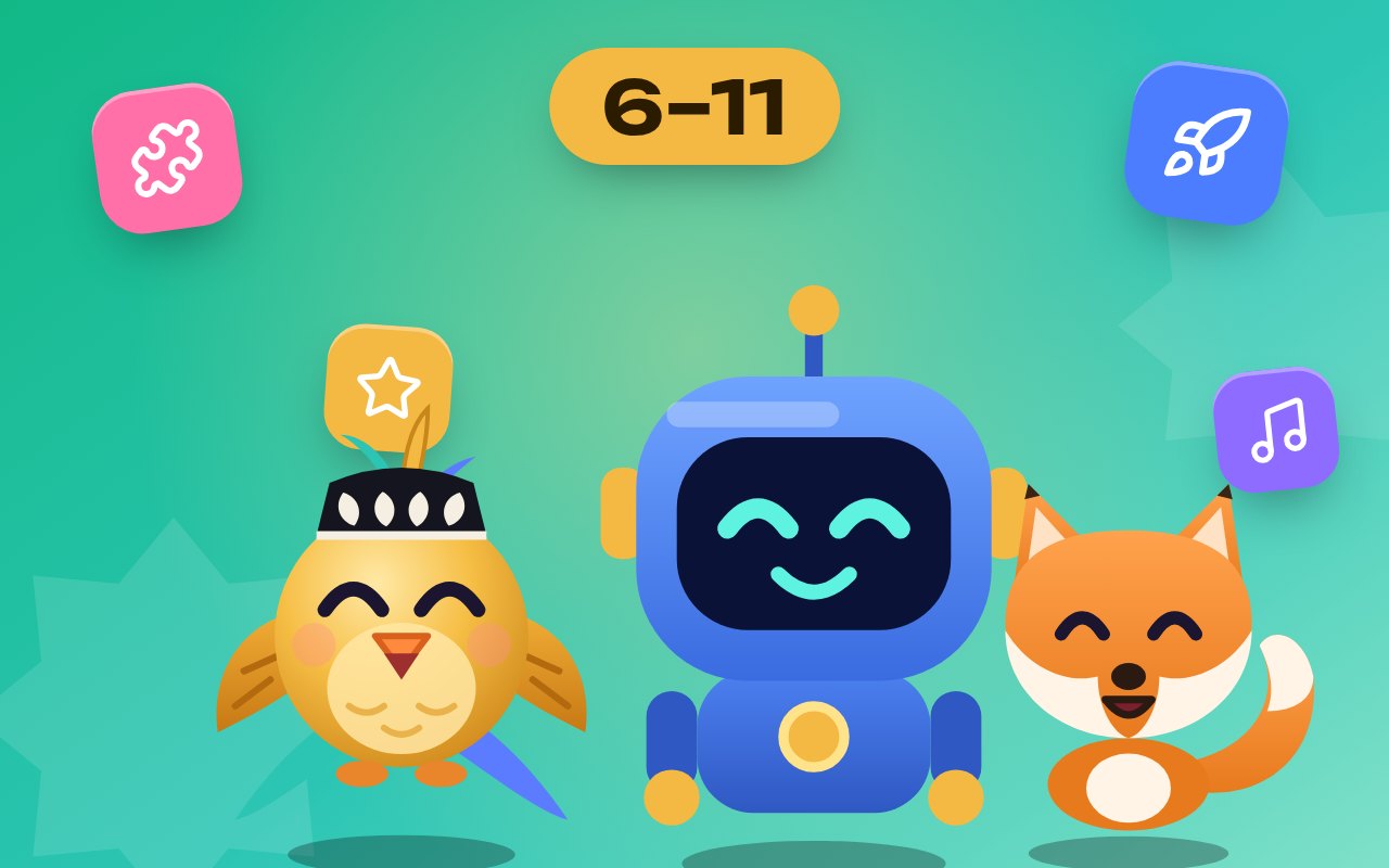 Онлайн-обучение для детей 6–11 лет